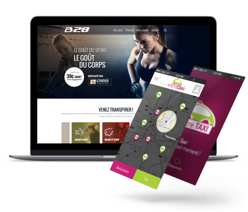 Création de sites Internet administrables, site mobile, responsive design Création de sites Internet administrables, site mobile, responsive design