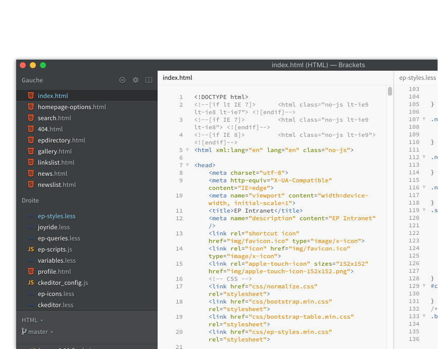 Développement Front-End, HTML5, CSS3, Responsive design Développement Front-End, HTML5, CSS3, Responsive design
